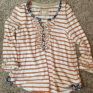 *50%OFF BUNDLES*Anthro {Postmark} 3/4 sleeve top